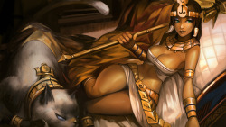 vipero: 「[LOL] Nidalee_cleopatra SKIN」/「維恩