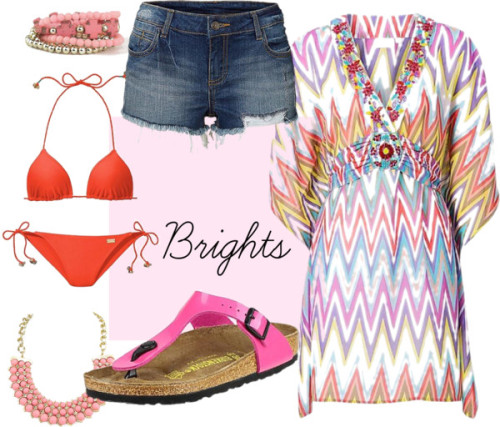 Brights by swimwear365 featuring birkenstock shoes