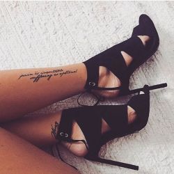 Leg/calf/ankle tatts are bae