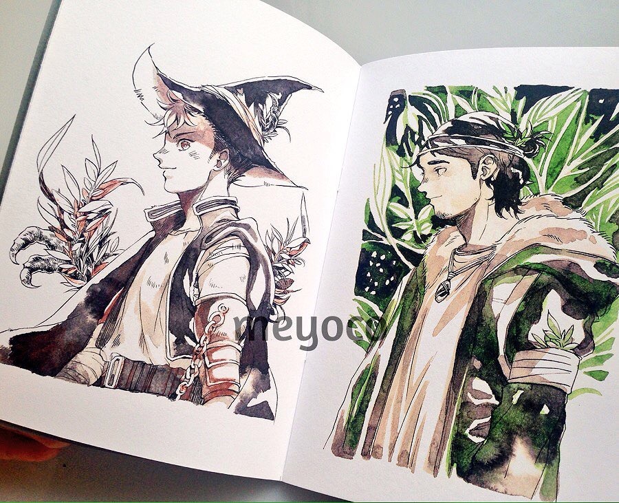cousaten:  My Inktober 2015 zine is now up for preorder! Available in bundles too!Preorder