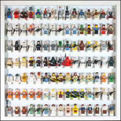 lego-minifigures:  Ultimate LEGO Star Wars Minifigure Collection I came across this collection several times before and I was so sure I posted it, but when the owner himself suggested this to me I started looking and could not find it. So here you go!