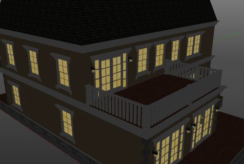 notanotherteenwolfpodcast: itsallmichael: The Hale House Rebuilt!!!! Wanted to try on a design for t