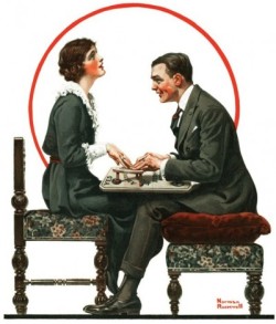 weirdvintage:  Norman Rockwell illustrated