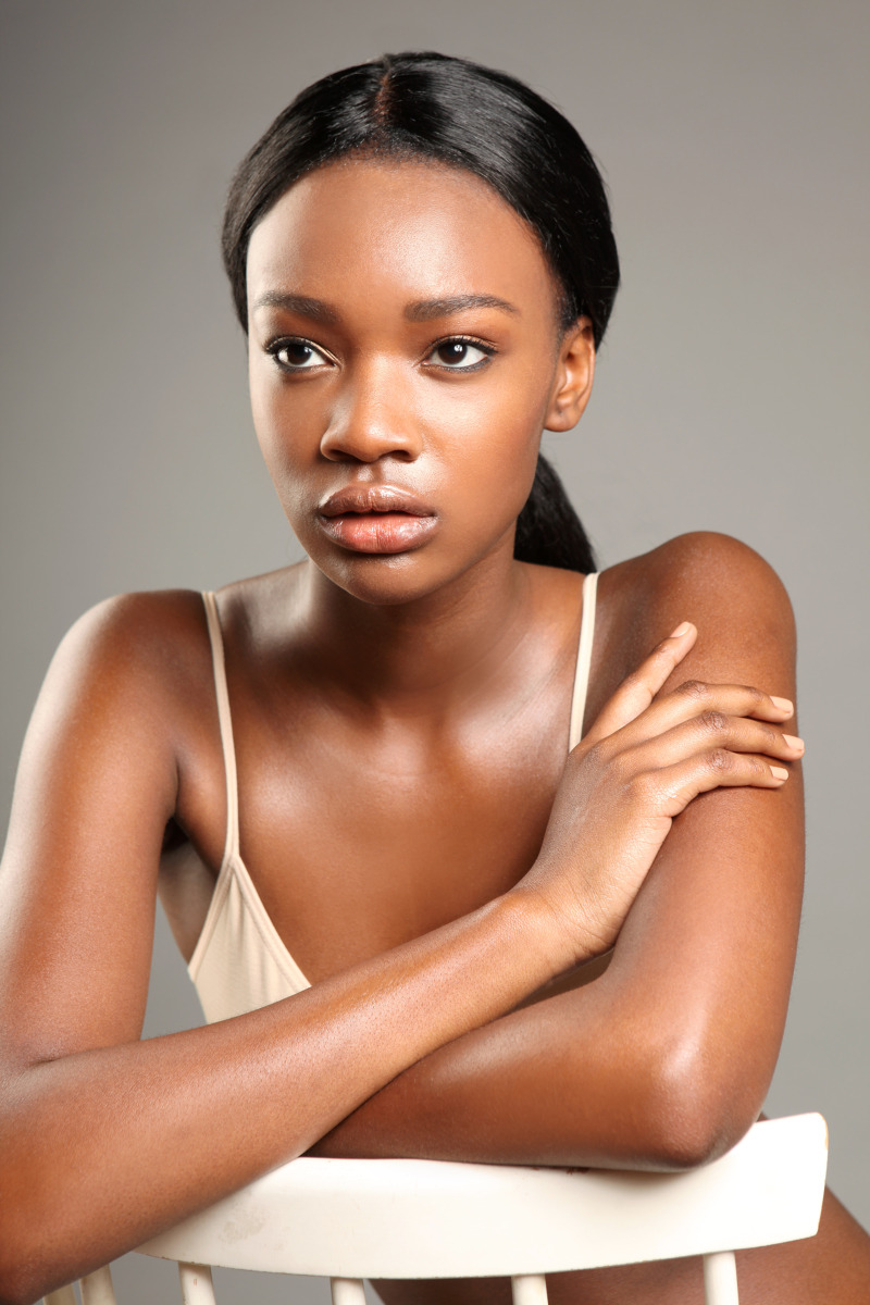 crystal-black-babes:  Beautiful Young Black Girl: Kurty - Cutest Dark Skinned Fashion