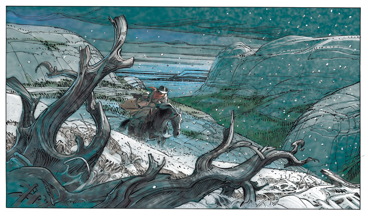 azertip: Bouncer, tome 2 : “La Pitie des Bourreaux” François Boucq  (dessin)