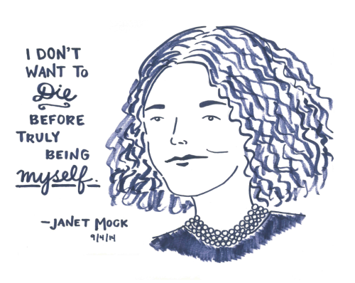 lastnightsreading:  Janet Mock at Buzzfeed LIVE, 9/4/14 
