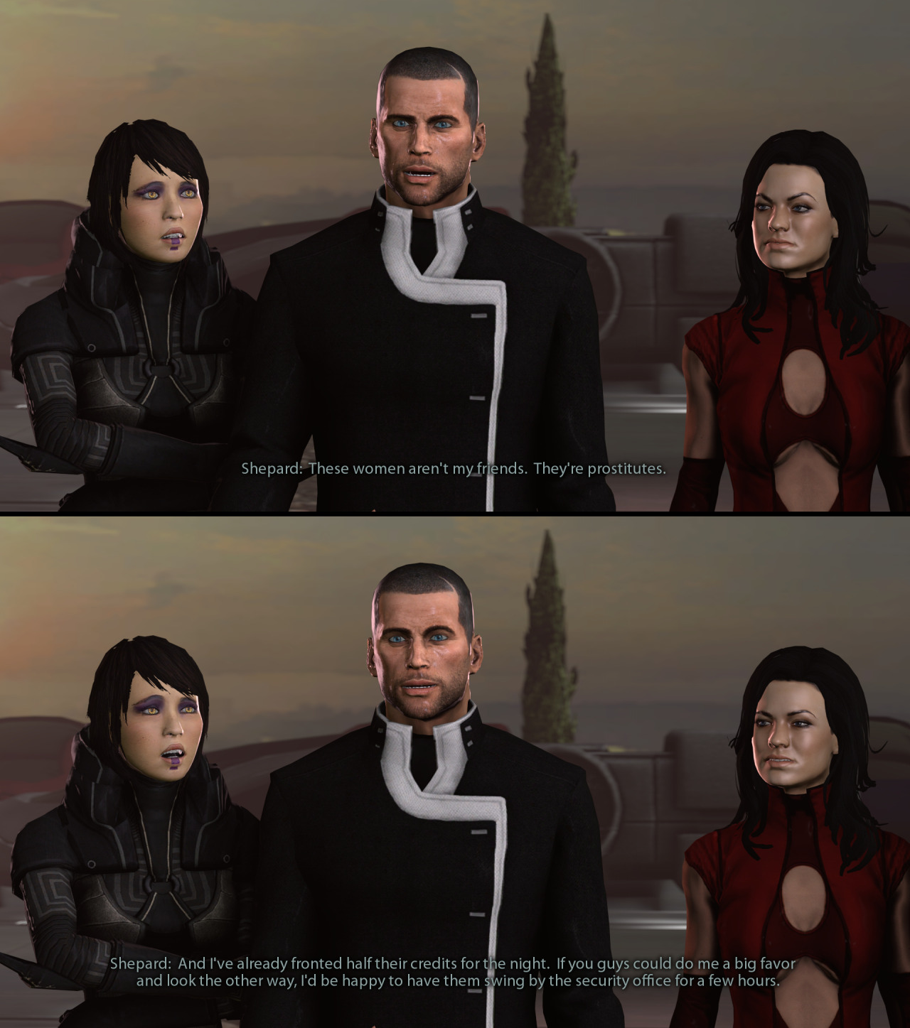 shittyhorsey:  Mass Effect 2 Debauchery:  Chapter 61080 x 1920 renders: http://www.mediafire.com/download/op4qcrv7jda7lcz/MED+Chapter+6.rarFor