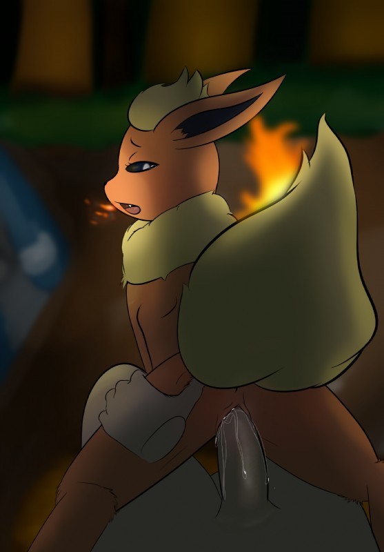 kitten-not-angel:  eeveespornstash:  Pokemon x Trainer Eeveelutions (feral)  🖤