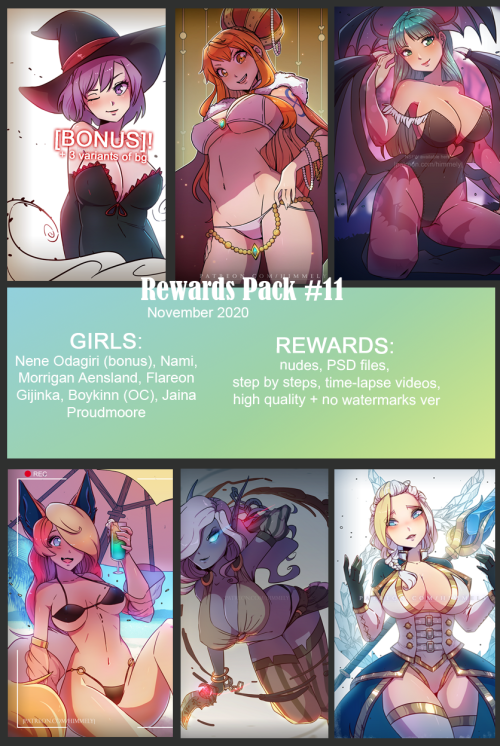 Hurry up! Join to my patrons before 30th of November 9pm CET to get all the rewards!The rewards wi