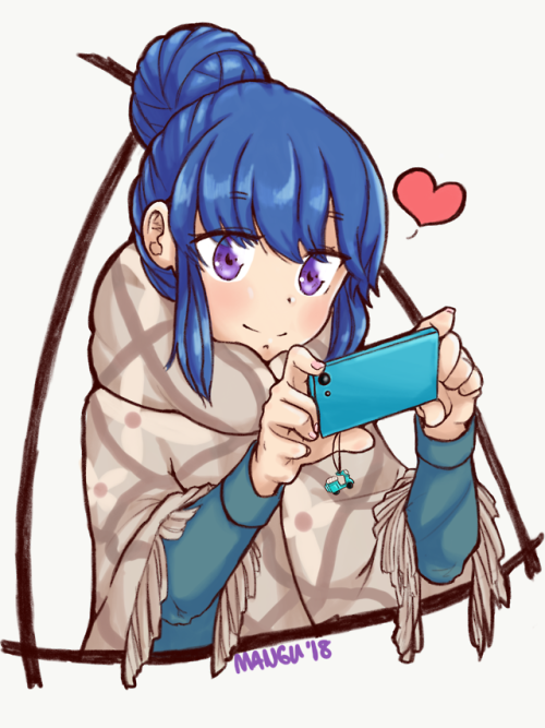 Yuru Camp GirlsStarted as just a daily sketch with Aoi but I ended up drawing them all. Drew one a d