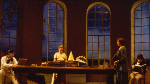 likeniobe:robert sean leonard as valentine coverly and blair brown as hannah jarvis in trevor nunn’s