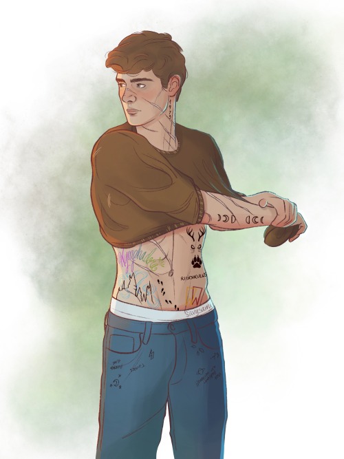 savysami: The Marauders Tattoo Series! No Peter, I didn’t want to. Explanations will be on my YouTub