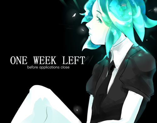 elysianzine: elysianzine: 1 WEEK LEFT FOR APPLICATIONS! Applications will be closed on January 25th.