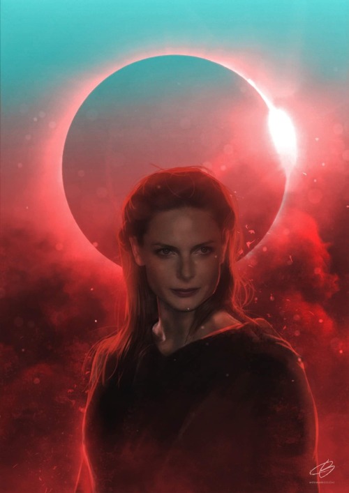 Rebecca Ferguson as Lady Jessica in Dune (2021) - fan art by methward_designs on Instagram 