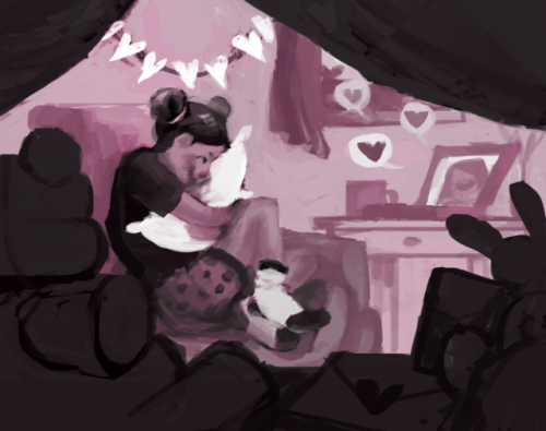 neap:another piece wip: a piece about having a crush <3 