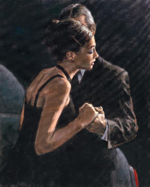 art painting  by Fabian Perez 