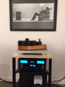 musicalsurroundings:  AMG Viella 12 turntable with