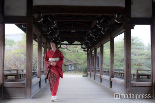 Ikoma Rina - Modelpress (Kyoto Tourism) Part 1