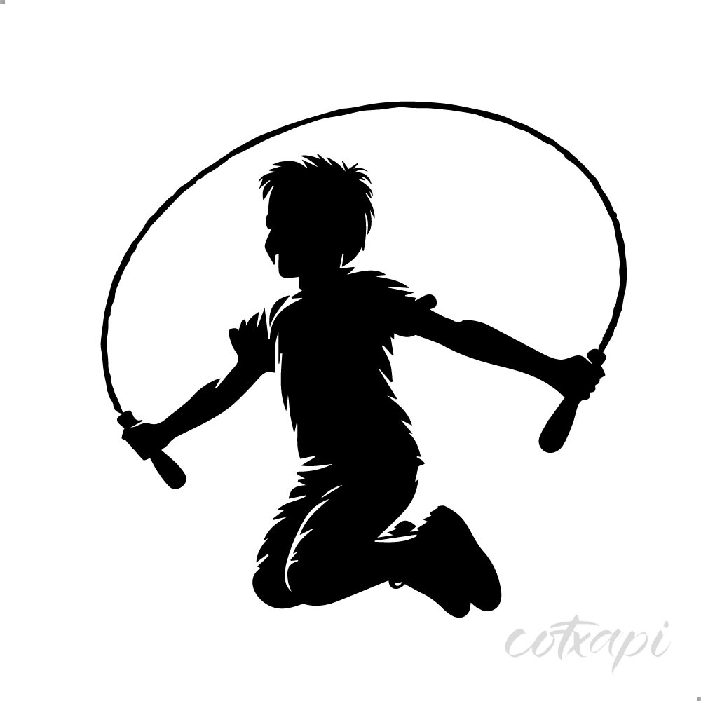Kids Girls Boys icon in vector art Black white outline art