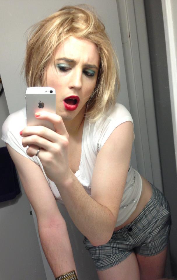 weddingcrasher1:  tgirlfantasy:  Beautiful Crossdress Amber Smith .enjoying her feminity !!