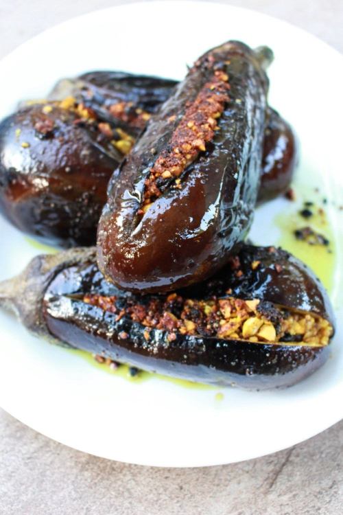 Indian Stuffed Eggplant Get the recipe