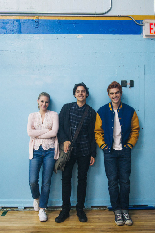 Lili Reinhart, Cole Sprouse and K.J Apa for Riverdale (2017-)