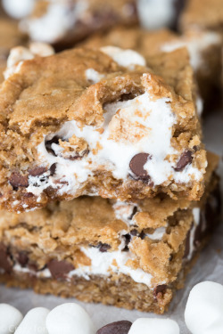 dietkiller:  Oatmeal Cookie S'mores Bars