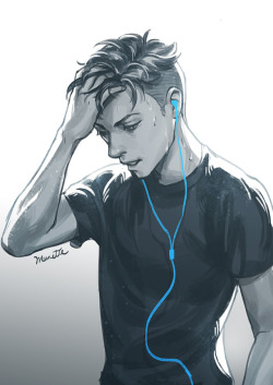 munette:  A sweating Otabek ( ͡° ͜ʖ ͡°)  