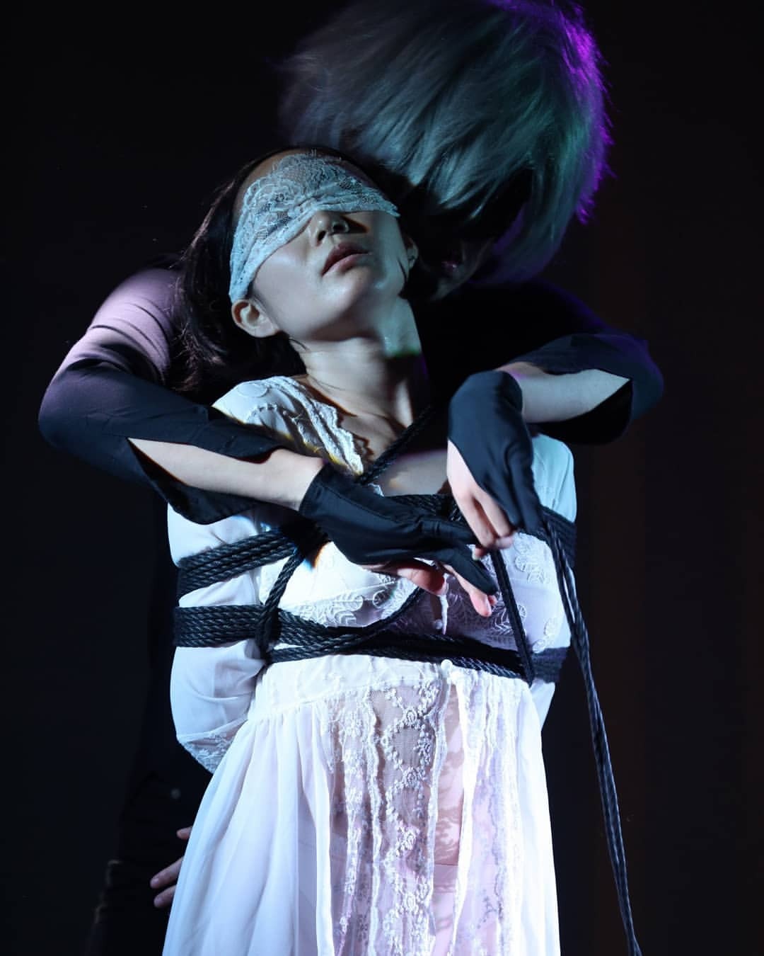 mozu-mozu:  Tokai Fetish Spirits vol.13 Nagoya  縛りは玉姫かほりさん、モデルは御前珠里ちゃんです。