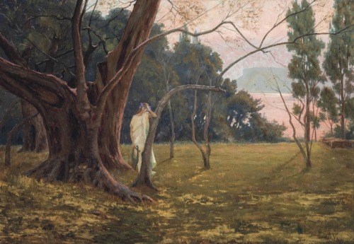 catonhottinroof: Achille Varin (1863-1942)  A classical idyll