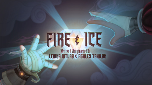 Fire & Ice - Title CardDesigned by Ashley Tahilan Painted by Benjamin AndersPremieres on January