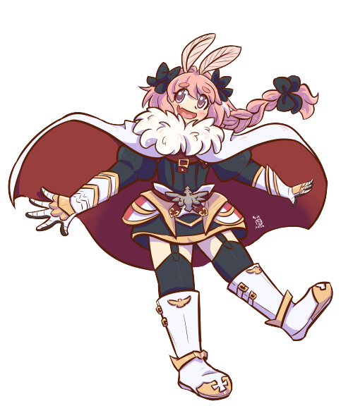 leafbunnysketchbook: It’s Astolfo - but with moth antennae and a floofy moth ruff that sort of