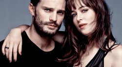 fiftyshades0f-grey:Jamie and Dakota Glamour