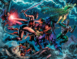 superheroes-or-whatever:  The Justice League