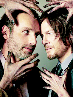 vontreese-blog:  Andrew Lincoln and Norman