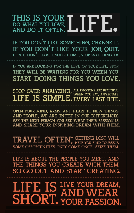 waspandpear:(via Holstee Manifesto - Words To Live By)
