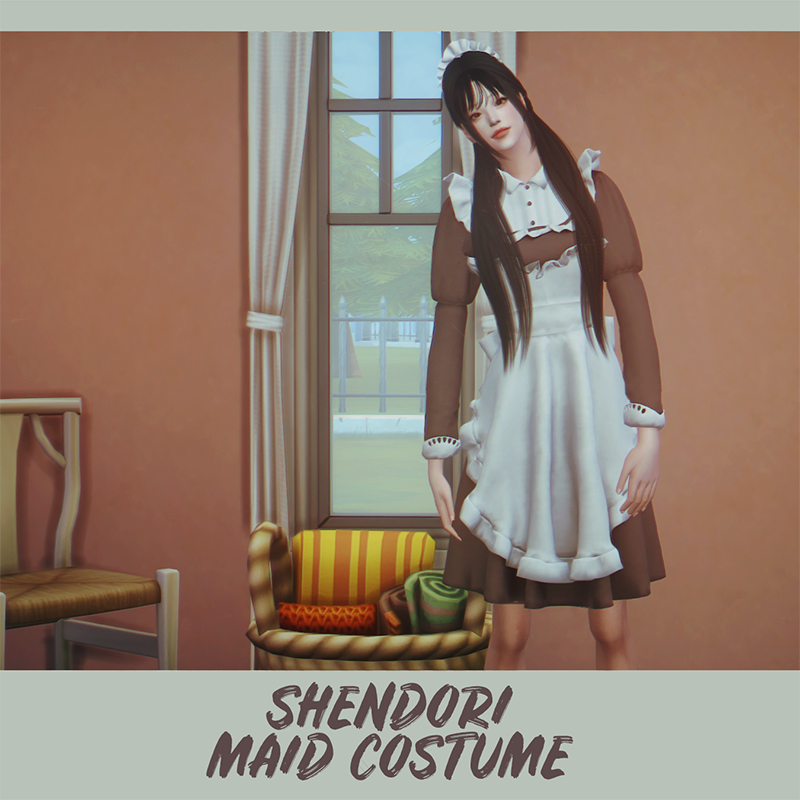 Shendori Shendori Maid Costume ᐛ Full Dopecherryblossomheart