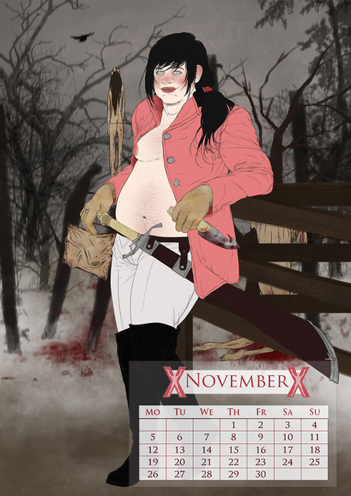 gibilynx:Chilly November Pin-Up done by @nucleargers &lt;3.For the full print version click on the i
