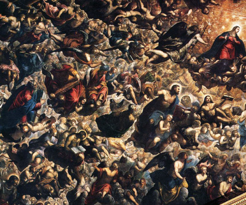 Tintoretto - Paradiso - 1588-1592(Paradise) Palazzo Ducale, VeneziaFun fact: this painting is so big