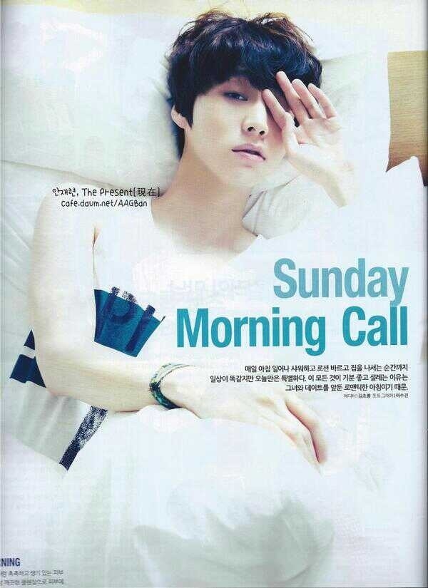 yeot-meogeo:  Ahn Jae Hyun [Céci Campus Magazine]