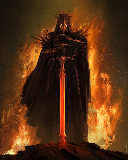 morbidfantasy21:Witch-king of Angmar by NinoIs. (isnino on artstation)