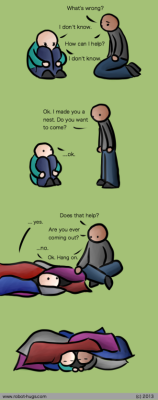littlecatlady:  rileyisafox:  fitnessforarmedforces:  mcgroodz:  copingdaily: Helping loved ones who deal with anxiety/panic attacks, ptsd, or even just depression can be difficult, but here are some really great pointers. (Source)  This is great. My