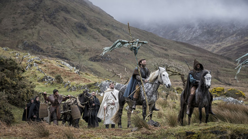 Pilgrimage (In 13th century Ireland a group of monks must escort a sacred relic across an Irish land