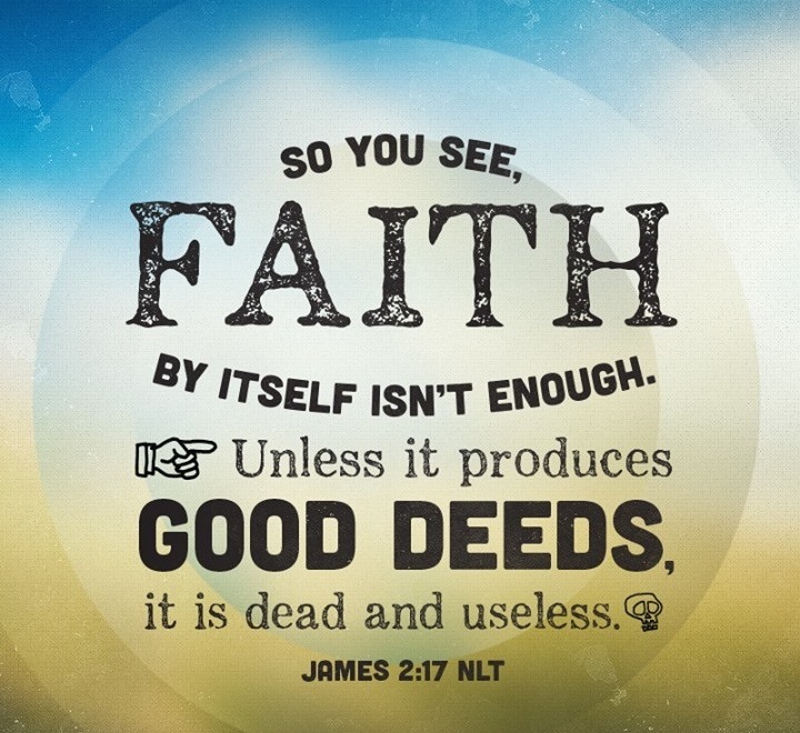 dailybibleverse365:  James 2:17