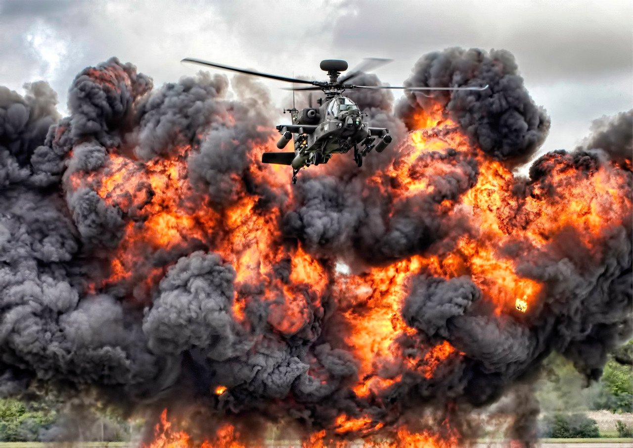 blazepress:  “Fireball Flyers&quot; by Corporal Jamie Peters. 