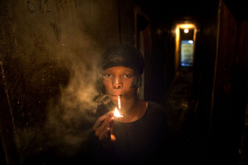 N., 19 years old. Sex worker. DRC, June 2005. &ldquo;I work as a prostitute for four years now b