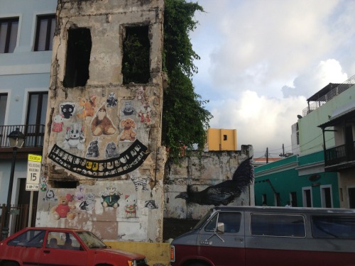 Street art, Old San Juan, Puerto Rico
