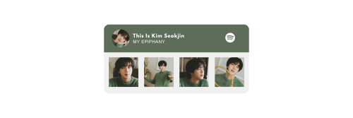 Kim Seokjin Pack.