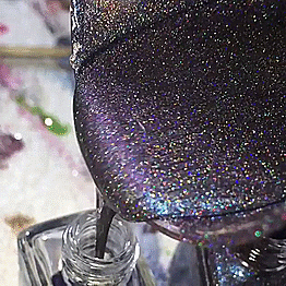 nailpornography:  Purple Holographic 