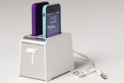 Foaster - a toaster for your phones This quirky dock can charge